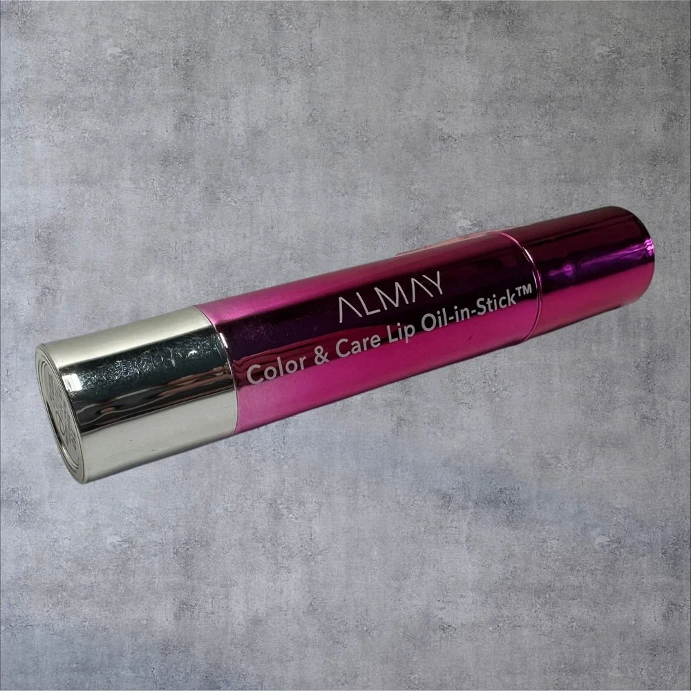 Almay Color & Care Lip Oil-in-Stick .09oz Sugar Plum‎ 110 New Sealed Sheer Berry